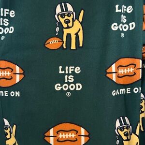 Life is Good Men’s Large Rocket Football Pajama Pants